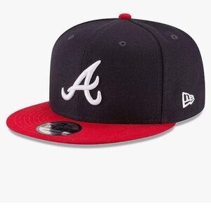 New Era Black and Red 59FIFTY Fitted Hat